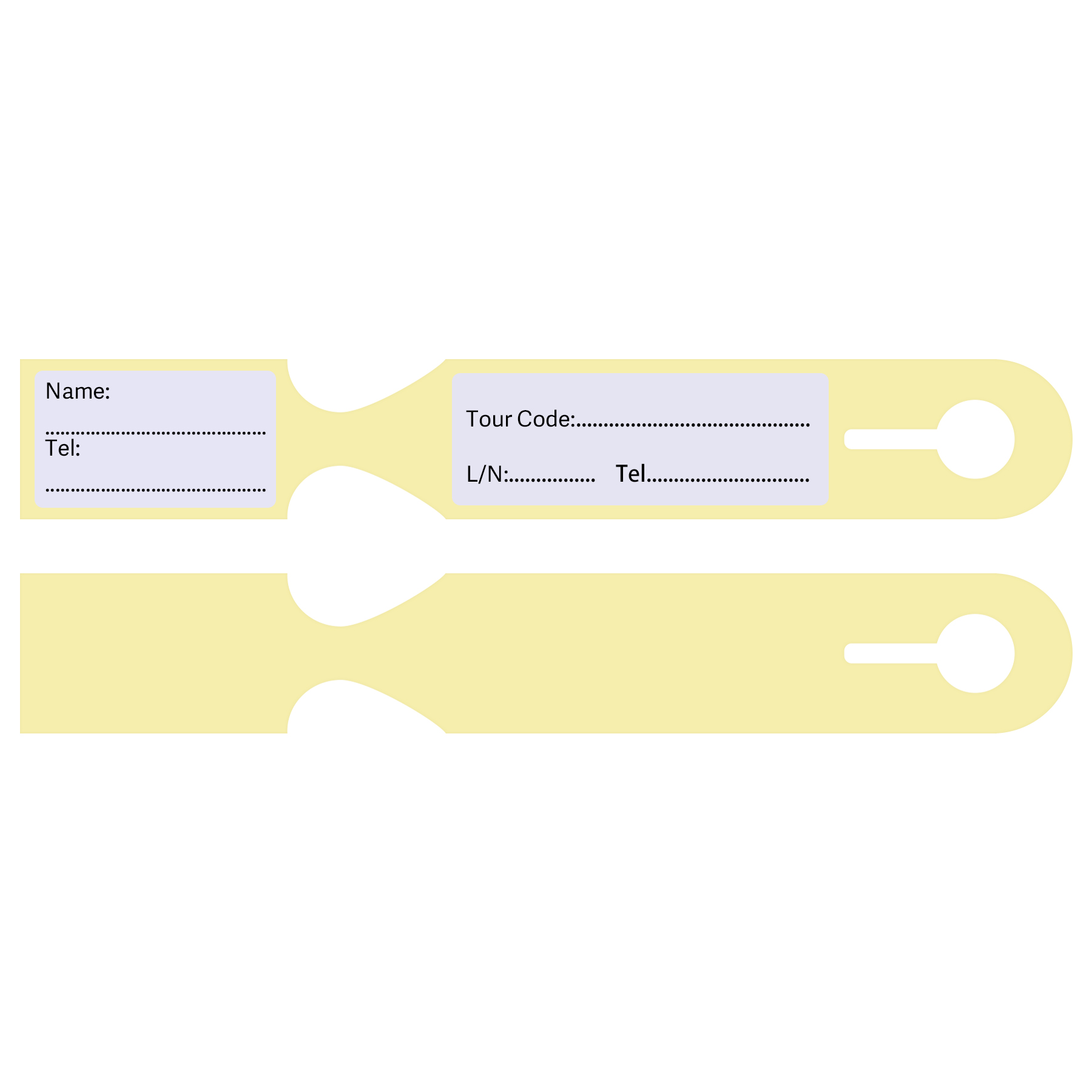 FlyFlyPromos - Paper Luggage Tags Image 17 - Promotional Product